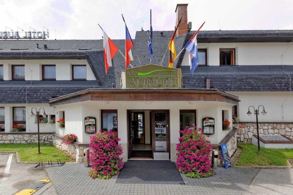 Hotel Aurum Černý Dŭl Exteriör bild